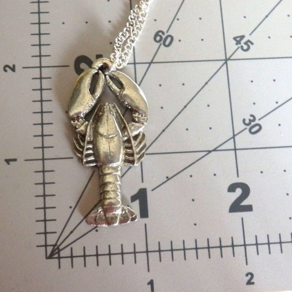 Lobster Necklace A Fine Pewter Pendant 2040 - Picture 3 of 4